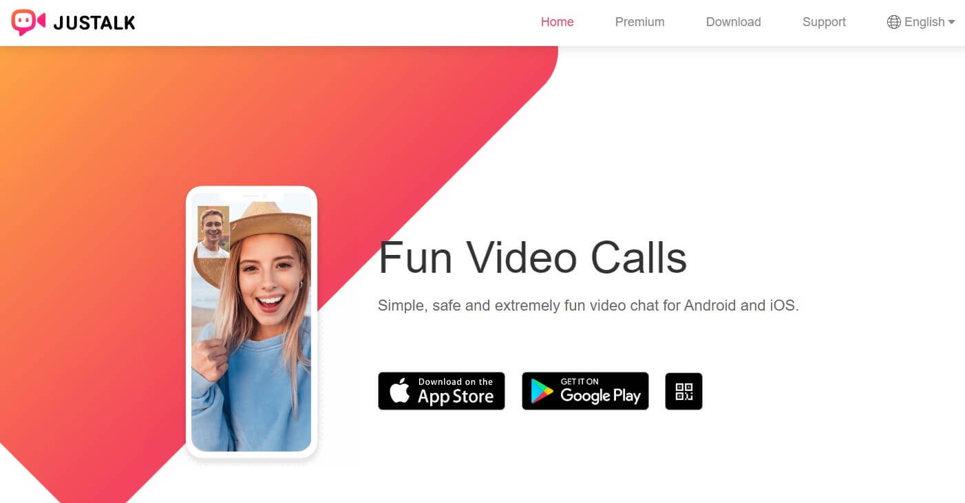 Justalk fun video calls - video chat apps
